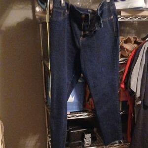 Maurices High-Rise Dark Blue Jeans